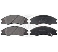 A.B.S. ALL BRAKE SYSTEMS BV. Juego de 4 pastillas de freno para KIA: Cerato (Ref: 37492)
