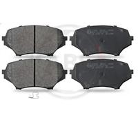 ABS All Brake Systems - Pastillas de freno 37549 para Mazda MX-5 III - Juego de 4