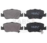 A.B.S. ALL BRAKE SYSTEMS BV. Juego de 4 pastillas de freno para TOYOTA: Auris, Corolla (Ref: 37616)