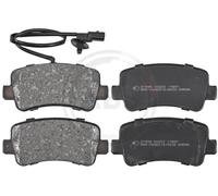 A.B.S. ALL BRAKE SYSTEMS BV. Juego de 4 pastillas de freno para OPEL: Movano & RENAULT: Master & NISSAN: NV400, Interstar (Ref: 37939)