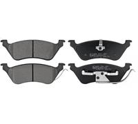 A.B.S. ALL BRAKE SYSTEMS BV. Juego de 4 pastillas de freno para CHRYSLER: Grand Voyager, Voyager & JEEP: Cherokee & DODGE: Caravan (Ref: 38858)