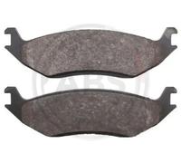 A.B.S. ALL BRAKE SYSTEMS BV. Juego de 4 pastillas de freno para DODGE: RAM (Ref: 38967)