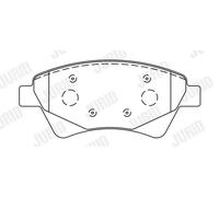 Pastillas de freno 573124J JURID para RENAULT KANGOO Express KANGOO MEGANE II