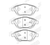 Pastillas de freno 573264J JURID para CITROËN PEUGEOT DS OPEL