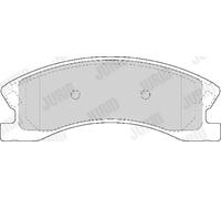 Pastillas de freno 573636J JURID para JEEP GRAND CHEROKEE II