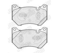 Pastillas de freno 574041J JURID para AUDI Q5 Q5 Sportback