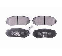 HELLA PAGID 8DB 355 012-351 Juego de pastillas de freno T1600 Espesor 17mm Sistema de frenos Tokico con avisador acústico de desgaste por ej. SUZUKI