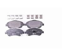 Hella Juego de pastillas de freno 8DB 355 017-321 19mm Bosch con avisador acústico