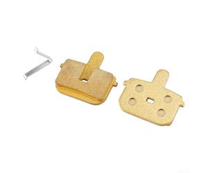 Pastillas de freno a base de cobre para las vespas eléctricas de Kugoo G-booster y Tongli, desgaste zapatos de freno de disco resistentes con poder de parada fuerte oro