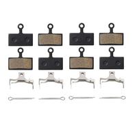 Pastillas de Freno Bicicleta 12 Pares Resina for XT XTR SLX Deore M8000 M6000 M666 M675 Alfine S700 Caliper G01S Reemplazo for E-Bike y Scooter eléctrico