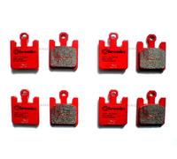 PASTILLAS DE FRENO BREMBO SA PARA KAWASAKI ZX12R NINJA 1200 2004 2005 (07SU26SA)