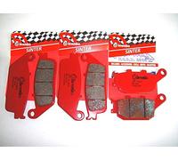 Pastillas de Freno Brembo Sinterizadas Delanteras + Traseras para CB F Hornet 600 1998-2006, CBF 600 2004-2007, N 600 2003-2007, S 600 2008-2011, CBR 6F 00 1995-1998