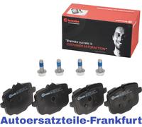 Pastillas de freno BREMBO TRASERAS BMW SERIE 5 F10 5 TOURING F11 + SERIE 6 F1...