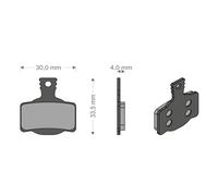 Pastillas De Freno Brenta Sinterizadas MAGURA MT2/MT4/MT6/MT8