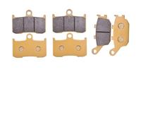 Pastillas de freno cerámicas delanteras y traseras for motocicleta/Compatible con Suzuki GSX-S 750 ABS 2017-2021 GSX-S 750 Y GSX-S750 Z GSXS 750 ZL 2018-2021(Front And Rear)