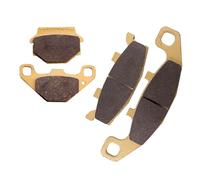 pastillas de freno Compatible Con ZZR250 Para EX250 H1-H13 1990-2001 ZR250 A1-A5 Para Balius 1991-1995 Pastillas Freno Delanteras Traseras Motocicleta(Front and Rear)