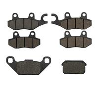 Pastillas de freno compatibles con 500CC ATV Quad delantero izquierdo delantero derecho y trasero(ABC)