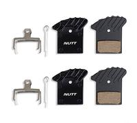 Pastillas de Freno de Disco de 4 Uds., Pinza hidráulica para Bicicleta, disipación de Calor semimetálica, Pastilla de Freno de Pinza hidráulica para Disco para Nutt (42 * 29,6mm)