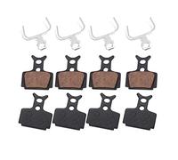 Pastillas de freno de disco de icleta Tbest, kits de pastillas de freno de icleta de icleta, kits de pastillas de freno de icleta de 4 pares reemplazo para R1 R1R RO RX T1