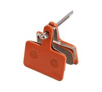 Pastillas de freno de disco de resina, accesorios for patinete eléctrico, pastillas de freno de disco hidráulicas for bicicleta, compatibles con Kukirin G3 PRO, piezas for KUGOO Kirin G3 PRO.(Orange)
