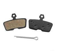 Pastillas de freno de disco de resina semimetálicas para SRAM Código R 2011-2014, disipación de calor, mantenimiento, rendimiento de frenado, color negro, tamaño 40 x 28,5 x 4 mm, latón liso