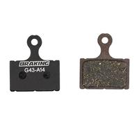 Pastillas de freno de disco orgánicas para Shimano en pack de 20 juegos DURA-ACE