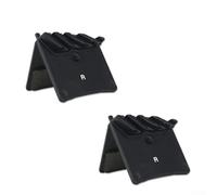 Pastillas de freno de material de fricción de cobre con placa trasera de aleación de aluminio y aletas disipadoras de calor para For Hope E4 For Hope M4 y para Soldier-2 (paquete de 2)