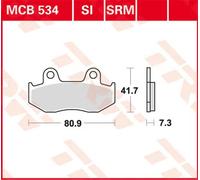 Pastillas de freno de metal sinterizado Sv Trw Benelli Tnt Honda Nes/sh/ch/mtx/x