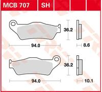 Pastillas de freno de metal sinterizado Sv Trw BMW R 1200-850-1150-1100/S 1000/K