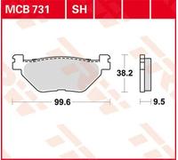 Pastillas de freno de metal sinterizado Sv Trw Yamaha Scr/xv/xvs/xt/fjr/tdm/vmx