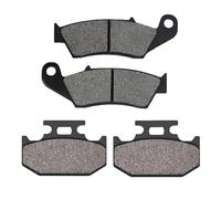 Pastillas de freno de moto para KAWASAKI KX125 KX 125 1994 KDX 200 KDX200 1995-2006 KLX 650 KLX650 1993-1995 Pastillas de freno delanteras y traseras para motocicleta Repuestos para motocicletas