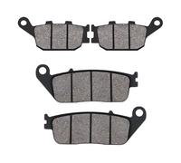 Pastillas de freno de moto Para VRX400T CBF500 VT1100 VT1300 VTX1300 VRX 400 CBF 500 VT VTX 1100 1300 Pastillas De Freno Delanteras Y Traseras delanteras(1 Set)