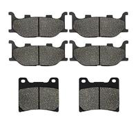 Pastillas de freno de moto para YAMAHA XVS1100 XVS 1100 V-Star para XV1100 clásica personalizada XV 1100 Virgo Pastillas de freno delanteras y traseras para motocicleta Repuestos para motocicletas