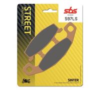 Pastillas de freno de moto SBS ATV P597LS Kawasaki ZZR Ninja/ZX11 1100