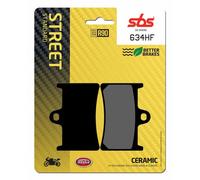 Pastillas de freno de moto SBS ATV P634HF Yamaha FZ8 Fazer/ABS 800