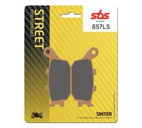 Pastillas de freno de moto SBS ATV P657LS Honda XL V Transalp ABS 700