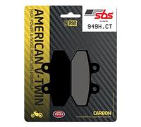 Pastillas de freno de moto SBS ATV P949HCT Harley Davidsn FXFB Fat Bob 1745