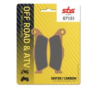 Pastillas de freno de moto SBS Off Road P671SI Aprilia MX SM 125