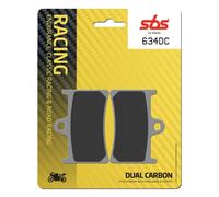 Pastillas de freno de moto SBS Racing P634DC Yamaha XSR X-Tribute Euro5 700