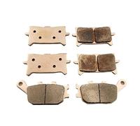 Pastillas de freno de motocicleta de sinterización metálica/Compatible con CRF1000 L CRF1000L / Compatible con Africa Twin 2016-2021 CRF1100 L Advenure Sports 2020-2024(1 sets)