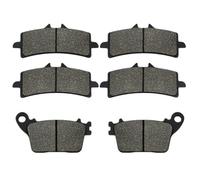 Pastillas de freno de motocicleta delanteras traseras compatibles con GSXR600 GSXR750 GSXR 600 750 2011-2021 GSXR1000 GSXR 1000 R 2012-2021 GSXS1000 2015(Front and Rear)