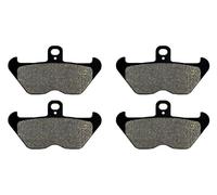 Pastillas De Freno De Motocicleta para K1100LT KL1100LT K1100RS K1200RS R1100RS FA407 FA18 K100RS K1 Pastillas De Freno Delanteras Y Traseras(2 Pair Front)