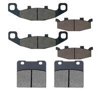 Pastillas De Freno De Motocicleta para Suzuki GSX 1100 G GSX1100 GSX1100G 1991 1992 1993 1994 1995 1996 Pastillas De Freno(GFY Front Rear 3 PAI)