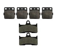 Pastillas de freno de motocicleta Pastillas de freno delanteras y traseras para motocicleta para YAMAHA Grizzly YFM660 YFM660FA YFM 660 Hunter 2002 2003 2004 2005(Front and Rear Kit)