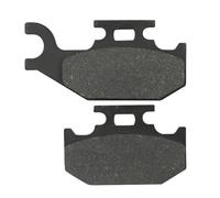 Pastillas de freno de motocicleta Pastillas de freno delanteras y traseras para motocicleta para Yamaha YFM700R para Raptor YFM700 2006 YXR450 Rhino YXR 660 2004(Rear)