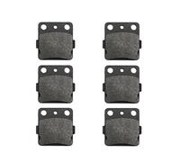 Pastillas de freno de motocicleta Pastillas de freno delanteras y traseras para motocicleta para YAMAHA YFM350 YFM 350 para Raptor 2004 YFM660 para 660(3pairs)