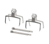 Pastillas de freno de pinza hidráulica para bicicletas NUTT para semi metal con control de ruido mejorado y refrigeración
