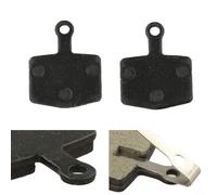 Pastillas de freno de rueda de resina semimetálica, 26 x 20 mm, para frenos de disco E-Bike, resistentes al desgaste con inserciones de cobre y latón, adecuadas para viajes diarios y rutas ligeras