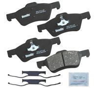 Pastillas de freno delanteras de cer mica Bendix Priority1 CFC1047B para Ford Escape 2012-2010 Mercury Mariner 2011-2010