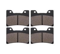 Pastillas De Freno Delanteras O Traseras Motocicleta Para VMX Vmax 1200 FJ1200 Para Genesis FZR 750 1000 TRX850 TDM850 FZ750 YZF600R FZR600 Pastilla de freno de disco(2 pares frente)